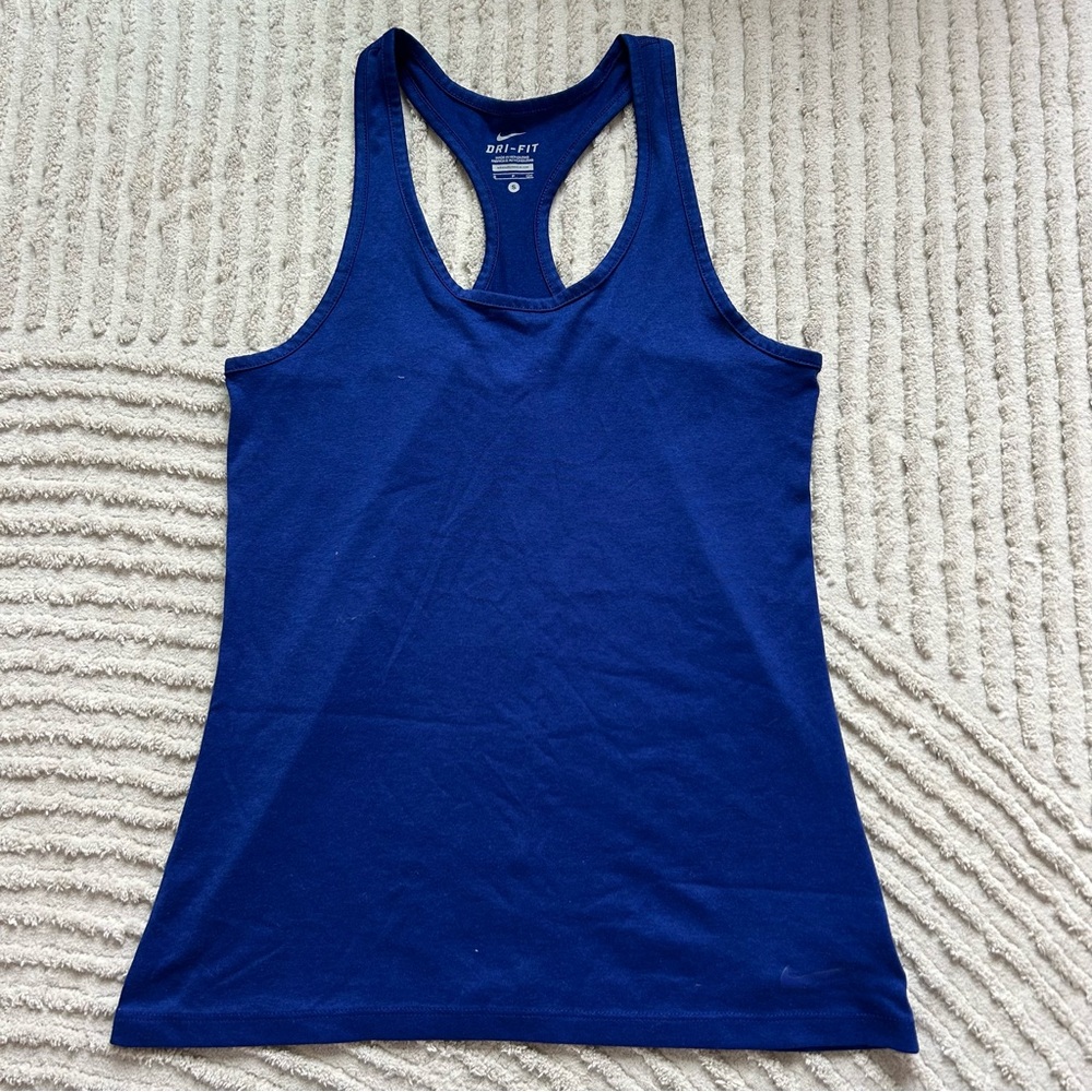 Nike Blue Dri Fit tank top